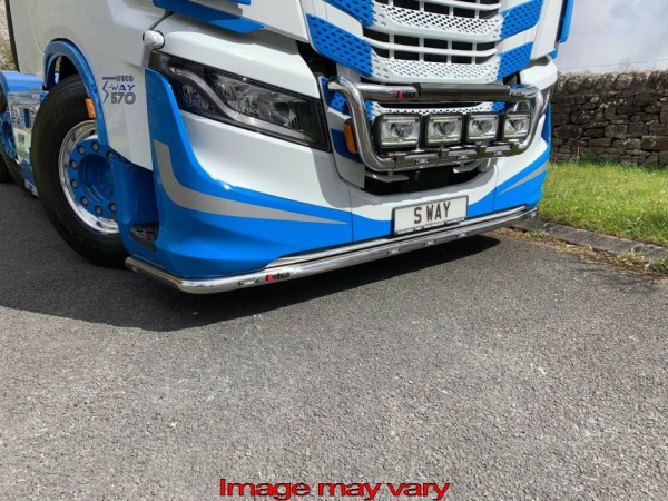 LoBar RVS IVECO S-WAY - 5 Witte & 2 Amber LED