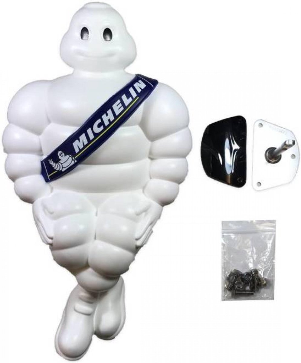 Bibendum Original Michelin 40cm avec support pour Camion Bonhomme p