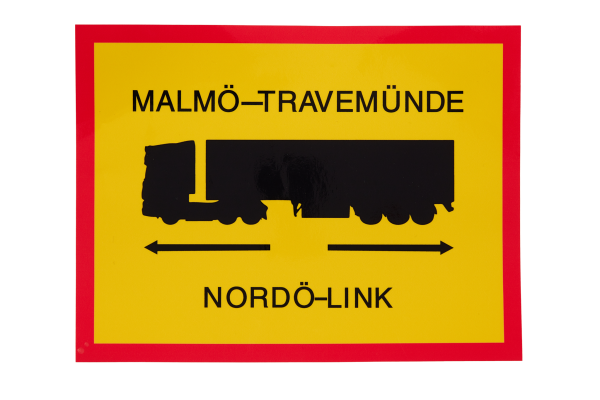 sticker - Malmö-Travemünde