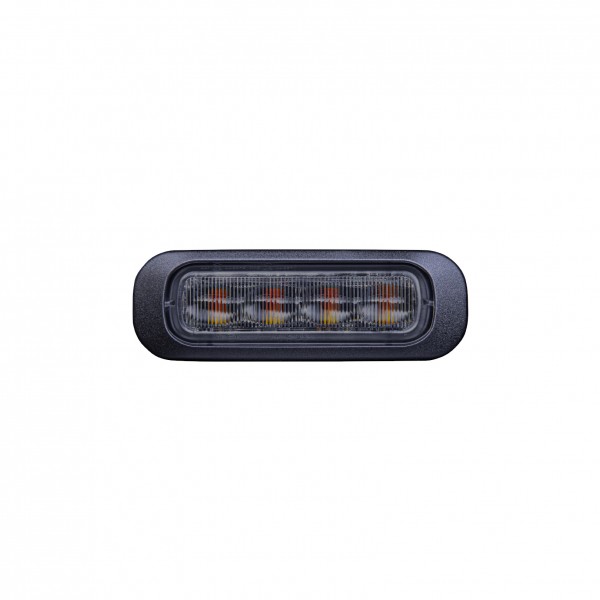 Dark Knight LED-flitser 4-LED Amber - Donkere Lens