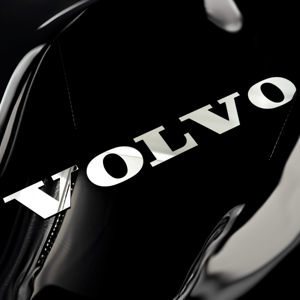 RVS letters Volvo for front grill