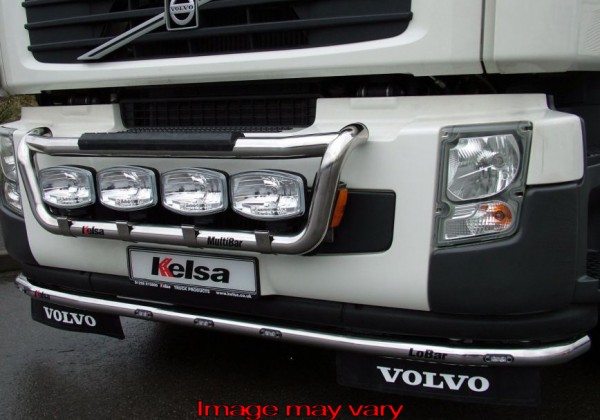 LoBar RVS Volvo FE - 5 Witte LED