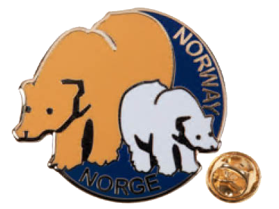 Pin - Norway bears