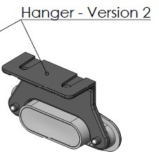 Hanging Mount For Position Light 5810020-5810029