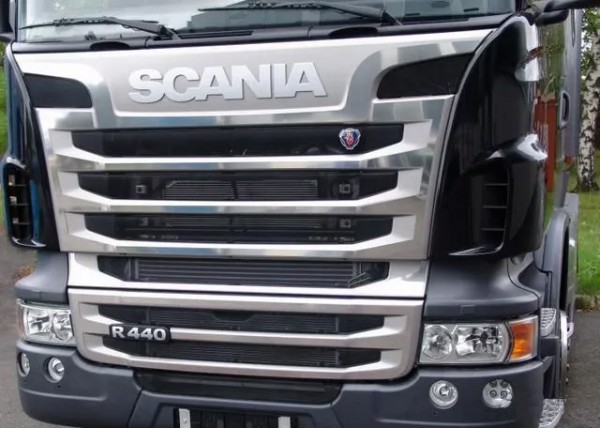 Frontgrille Applicatie Inox Scania R2