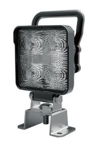 Work lamp LED Square 9W - With Attachment and Handle