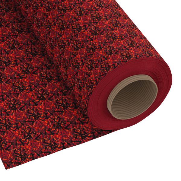 Danish Pluche Fabric - Red