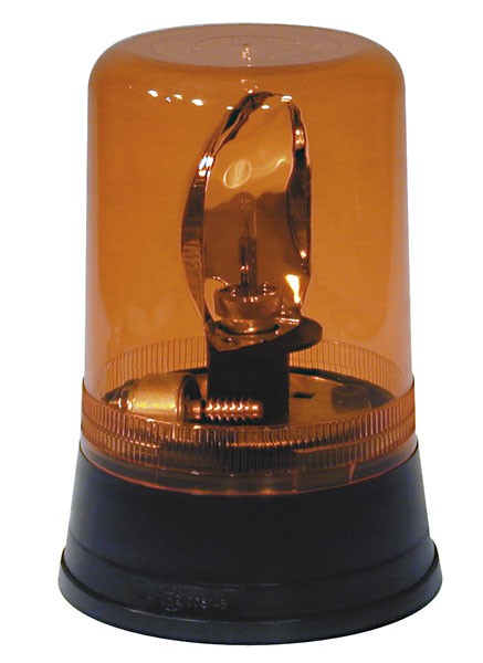 AEB "595" zwaailamp 24V - oranje lampglas