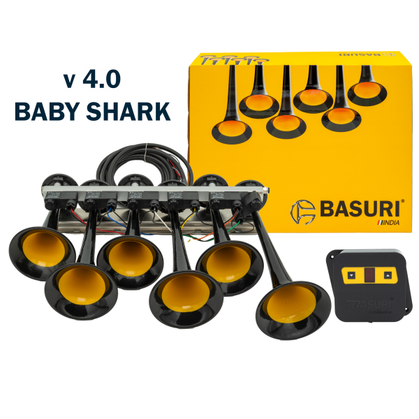 Basuri Baby Shark 4.0 Airhorn 12/24V - 22 Melodies