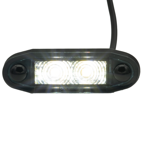 Boreman Easy-Fit LED Position Light - White (smoke lens)