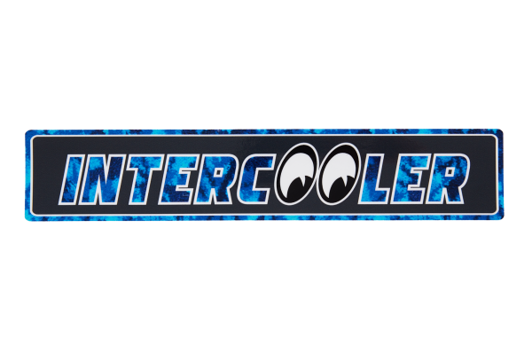 sticker - Intercooler (blauwe pluche)