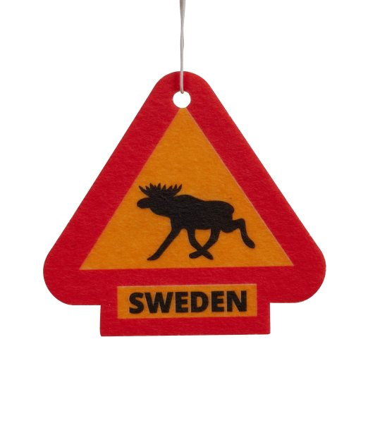 Moose Warning Sweden - Air Freshener
