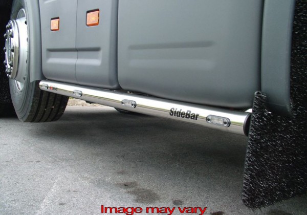 SideBars RVS Scania 4/R Serie 6X2 SIDEBARS - 4 Amber LED
