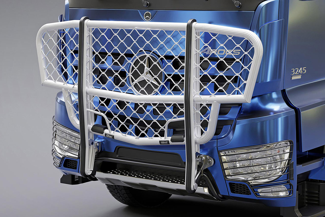 Mercedes-Benz Actros MP4 Sunvisor - Solarguard Exclusive Truck Parts