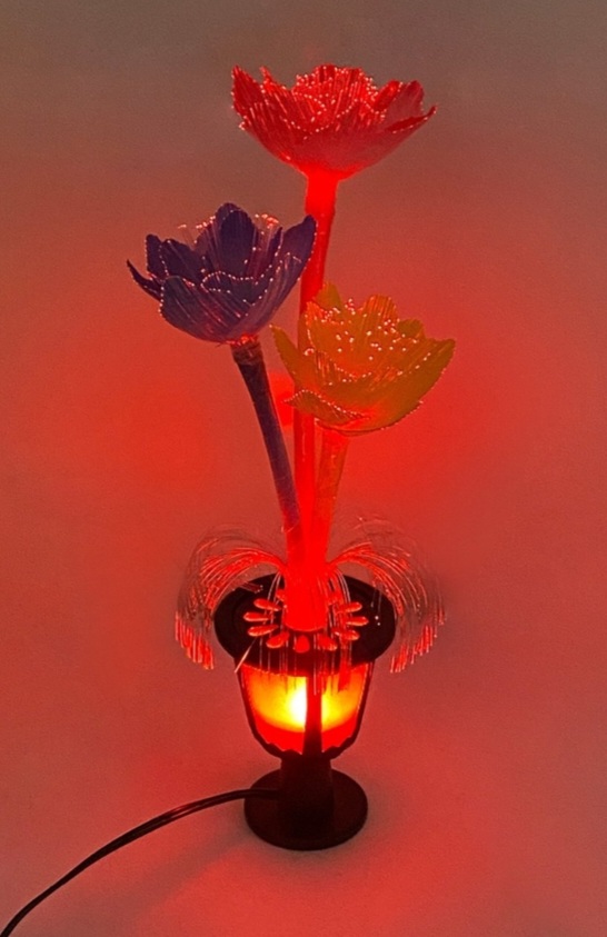 Oldschool Illuminated Flower 12-24V