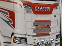 Scania LED lightbase for Scania (grill) logo "White"