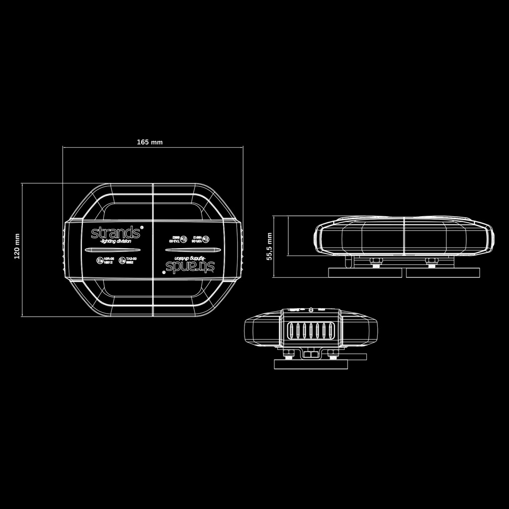 Cruise Light LED Roof Bar - 165mm