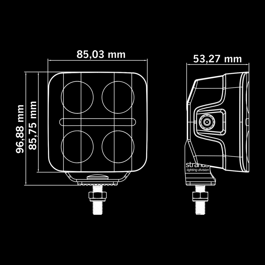 Nuuk D-Line QB Work Light 39W