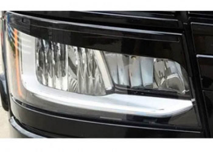 Headlight spoiler (L+R) Scania NextGen with daytime running light cutout