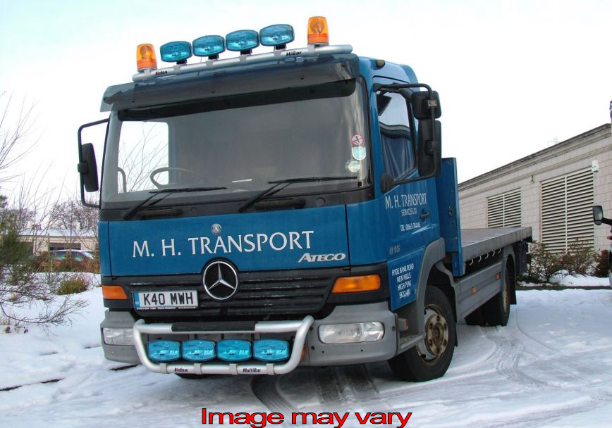 HiBar St. Steel - Mercedes B Atego/Axor 815-2540 Sleep Cab