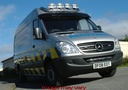 HiBar St. Steel - Mercedes B Sprinter 2007+ - High Cab - Drop-Down