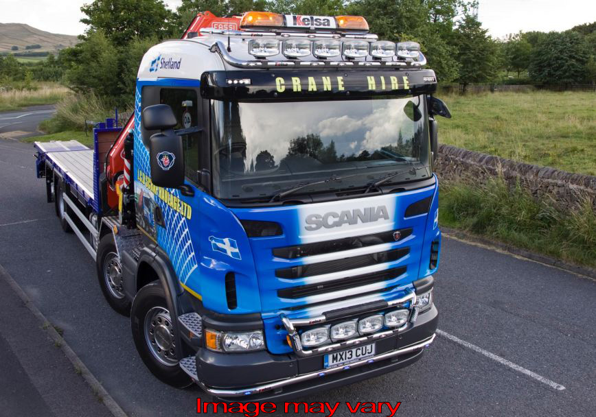 BeaconBar Aluminum Scania 4/R1 & R2 Serie TOPLINE