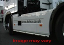 SideBars Aluminum Volvo FH/FM2 & 3 WIELBASIS 3800MM - 5 Amber LED