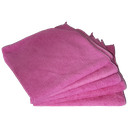 Set (5 Pieces) Microfibre Cloths - Pink