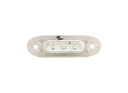 SLD marker lights 3-LED white 12-24v