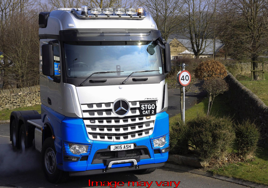 HiBar Aluminum - Mercedes B Actros MP4 StreamSpace 2.3 2011+ - Drop-Down 