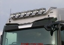 VisorBar St. Steel MB ACTROS MP3 MEGA SPACE - 5 Amber LED