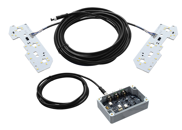 DUO LED position light + strobe for fog lamp Scania R/S NextGen from 2023