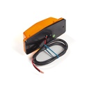 Full LED Indicator Light - Orange Glass