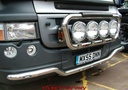 LoBar St. Steel Scania R1 LAGE BUMPER - 5 White LED