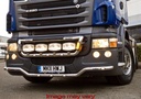 LoBar St. Steel - Scania R2 Serie Low Bumper (Front) - 5 White LED