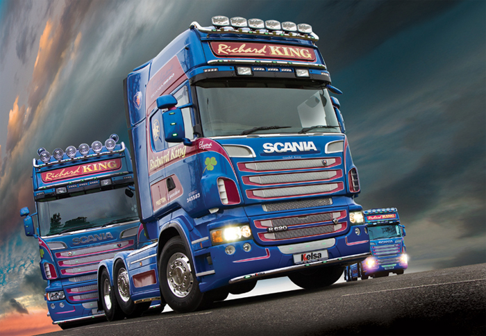 HiBar St. Steel - Scania 4/R Serie Topline - Drop-Down 