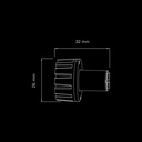 Strands mini strobe LED 12-24V - Amber