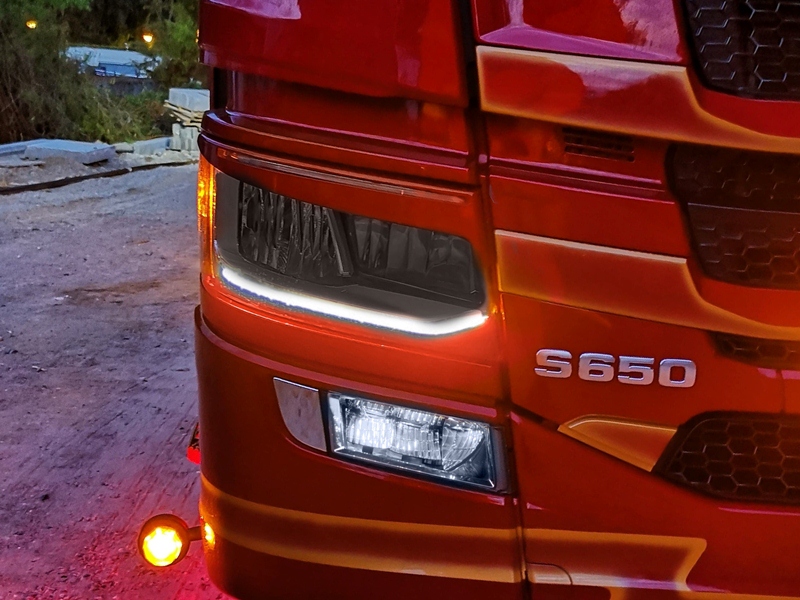 DUO LED position light for fog lamp Scania R/S NextGen till 2023