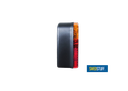 3-chamber tail light square hybrid