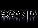 Scania letters LED - wit