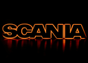 SCANIA letters LED - oranje