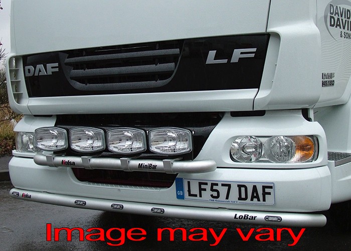 Aluminium LoBar voor Daf LF 45/55 - 5 Witte LEDs