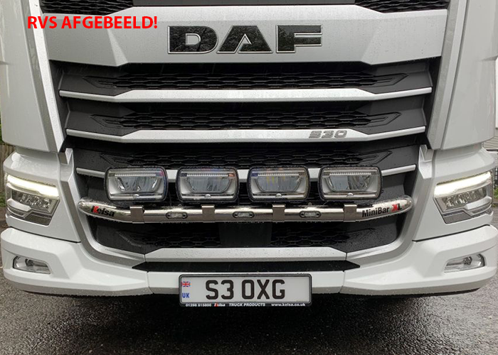 Aluminium MiniBar XL voor DAF NGD XF/XG/XG+