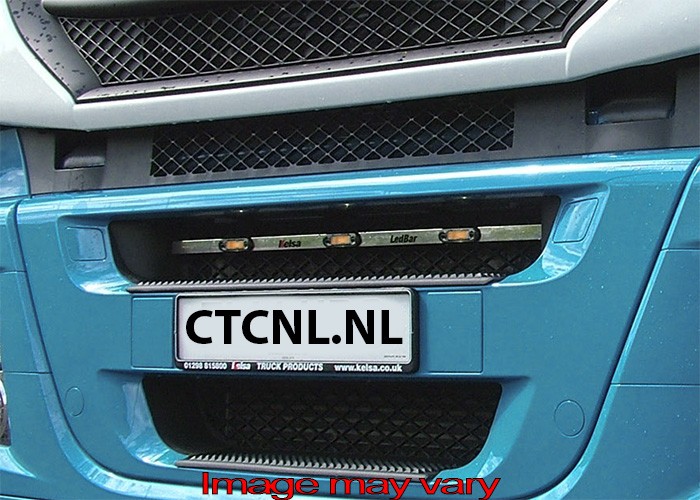 RVS LedBar Iveco Stralis Cube en Highway met 3 oranje led