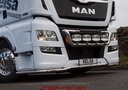 Alu. LoBar MAN TGX EURO 6 with 7 white and 4 amber led