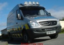 SPRINTER AF 2007 LEDBAR MET 3 ORANJE LEDÂ´S ALUMINIUM