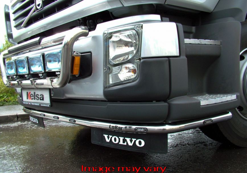 LoBar Aluminum Volvo FL AF 2007 STANDAARD BUMPER - 5 White & 2 Amber LED