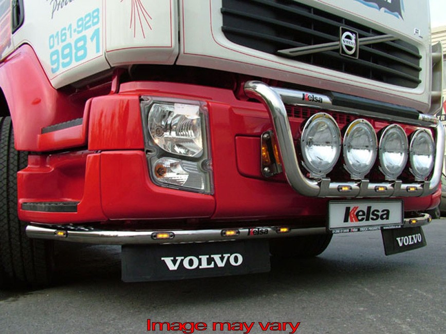 LoBar St. Steel Volvo FL AF 2007 - 5 White & 2 Amber LED