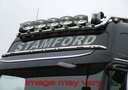 VisorBar St. Steel Volvo FM/FH 2008+ - 5 White LED