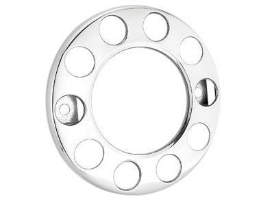 Wheelnut protector ring 22.5" with open center for steel rims